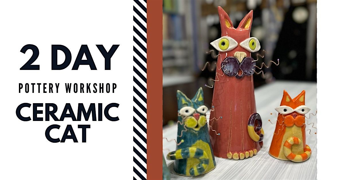 2-Day Pottery Workshop: Ceramic Cat, 10 October | Event in Atlantic Beach | AllEvents
