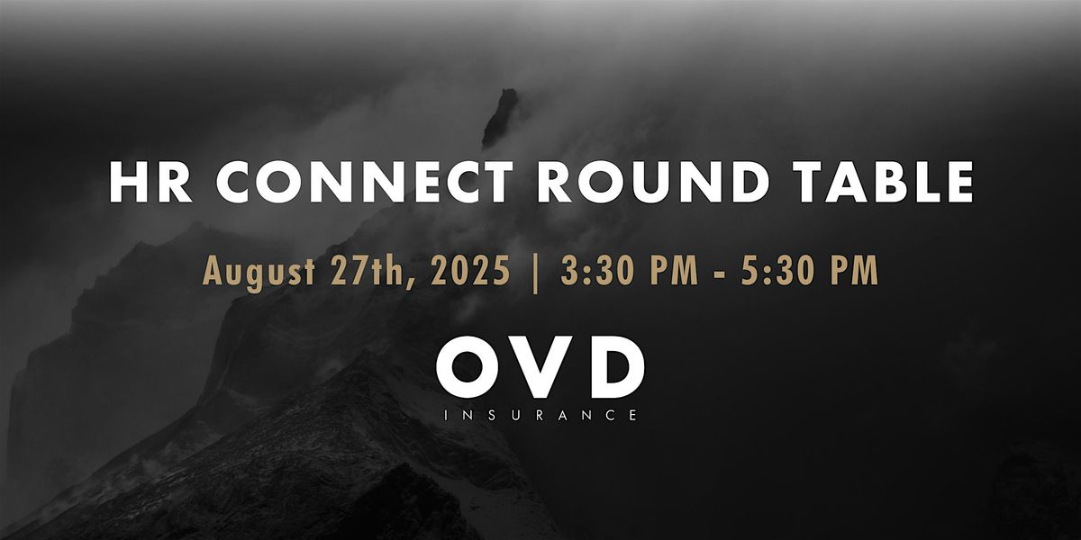 Copy of HR Connect Roundtable, 27 August | Event in Lansing | AllEvents