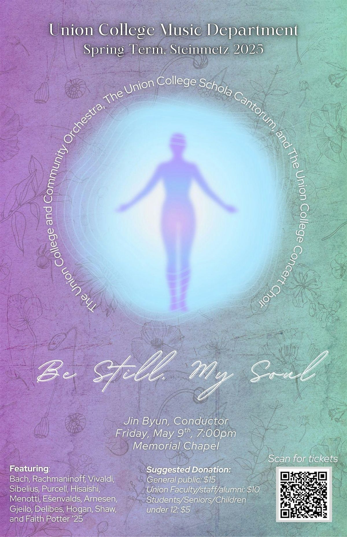 Steinmetz: Be Still, My Soul, 9 May | Event in Schenectady | AllEvents