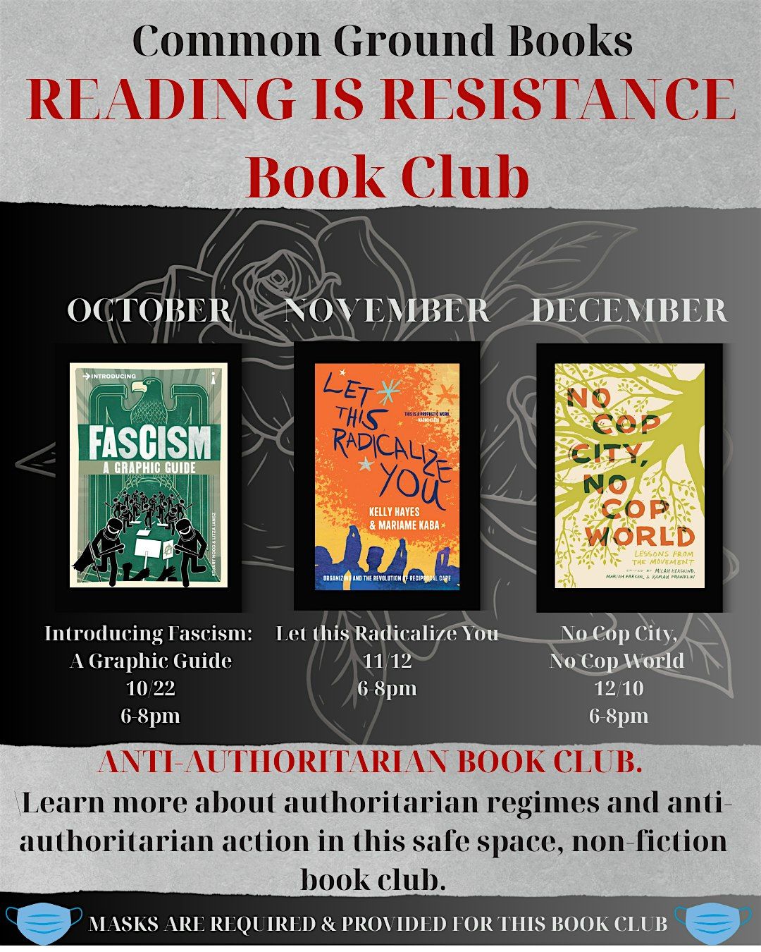 CGB Reading is Resistance Book Club- October, 22 October | Event in Tallahassee | AllEvents