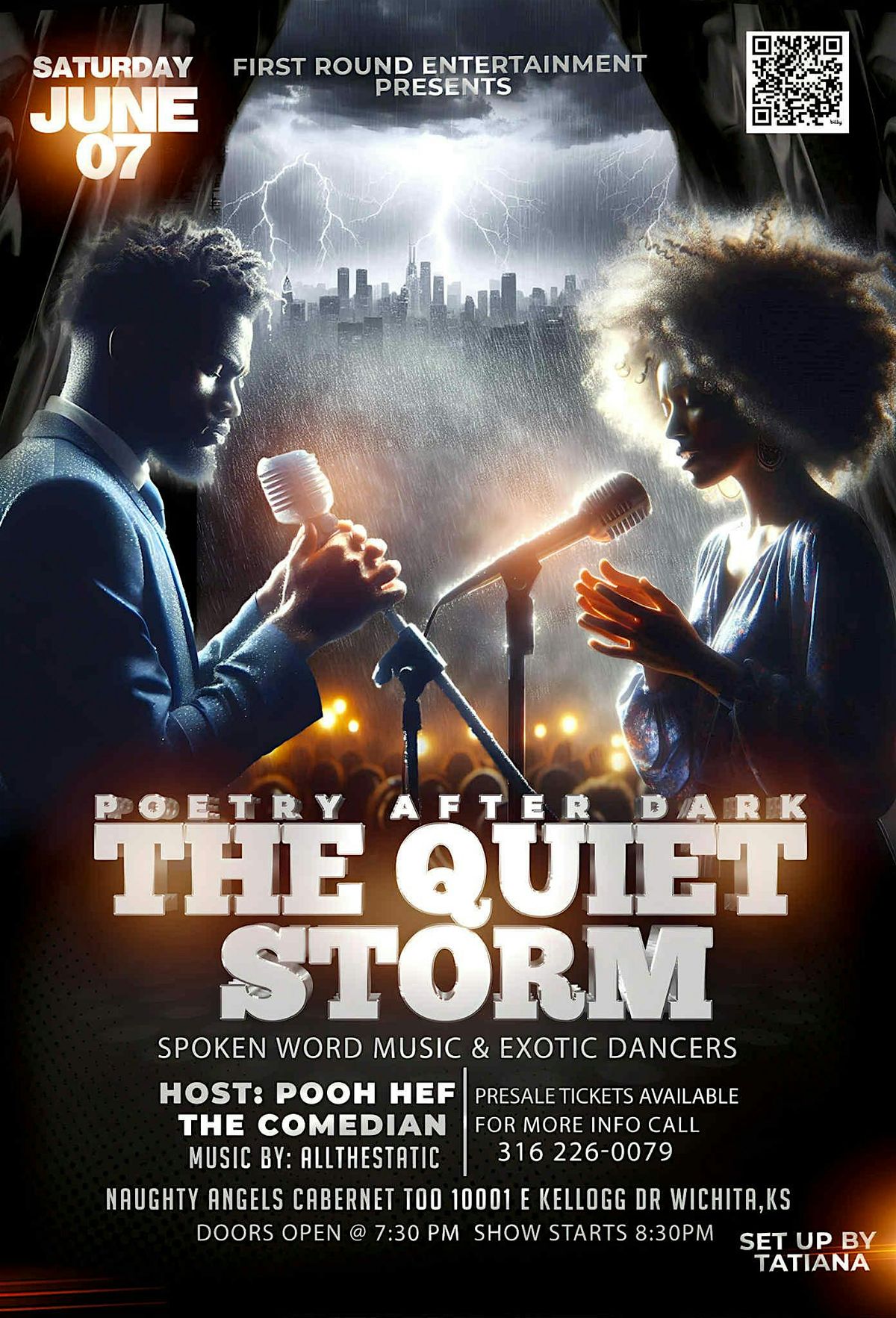 Poetry After Dark : A Quiet Storm, 7 June | Event in Wichita | AllEvents