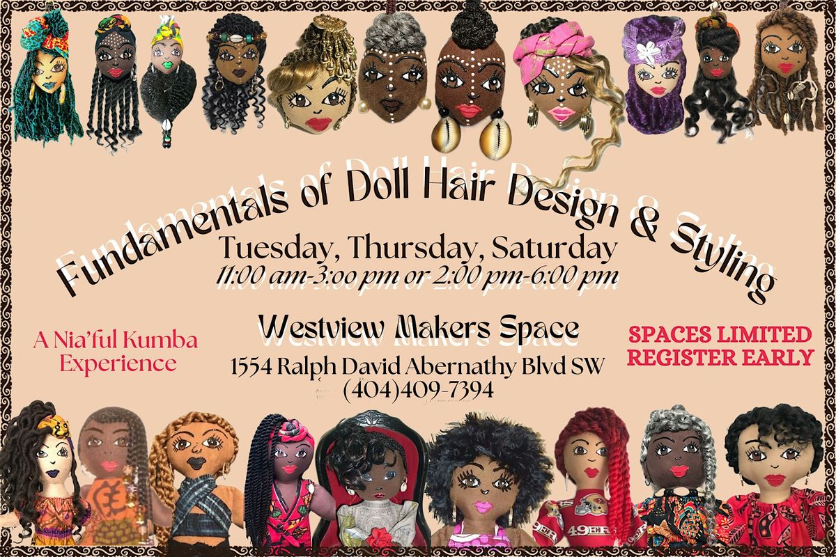 Fundamentals of Doll Hair Design & Styling | Event in Atlanta | AllEvents