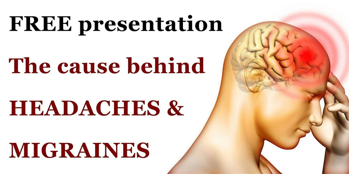 The cause behind Headaches and Migraines, 25 December | Event in Canmore | AllEvents