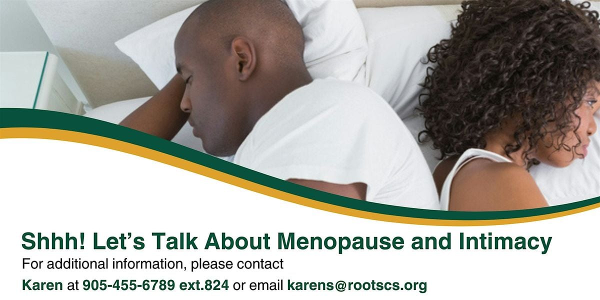 Shhh! Let's Talk About Menopause and Intimacy, 25 June | Event in Brampton | AllEvents