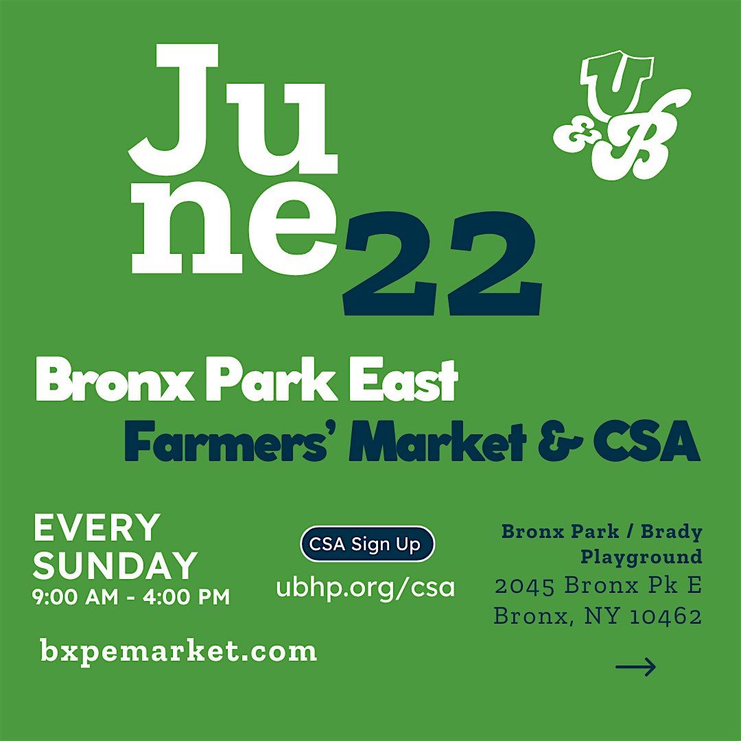 Bronx Park East Farmers Market & CSA, 22 June | Event in The Bronx | AllEvents
