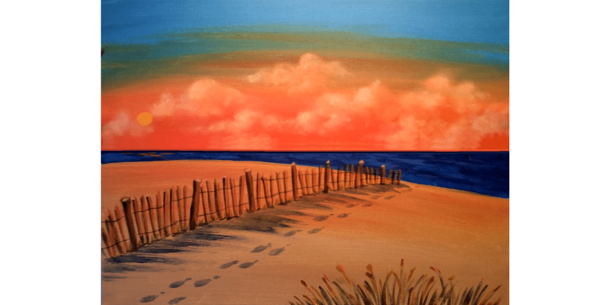 Fall Walk on the Beach - Paint and Sip in Fishkill | Classpop!™, 23 August | Event in Fishkill | AllEvents