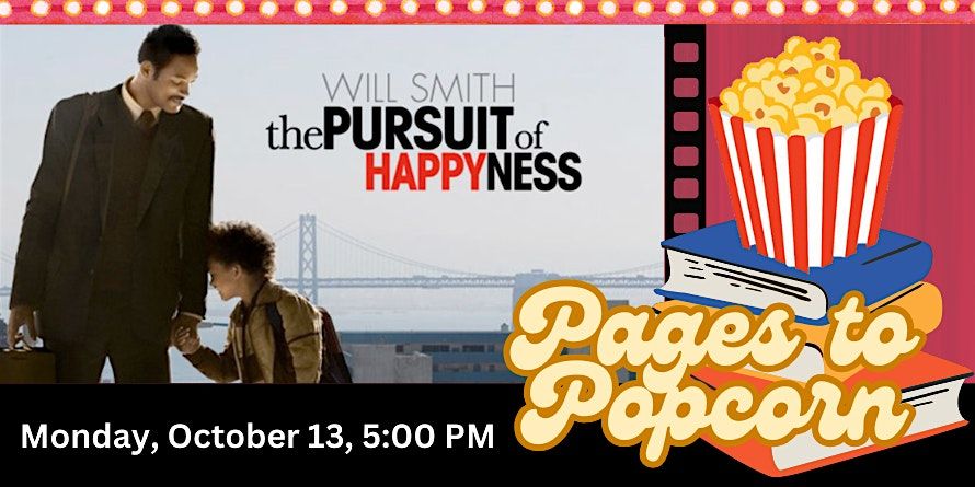 Pages to Popcorn: The Pursuit of Happyness, 13 October | Event in Atlanta | AllEvents