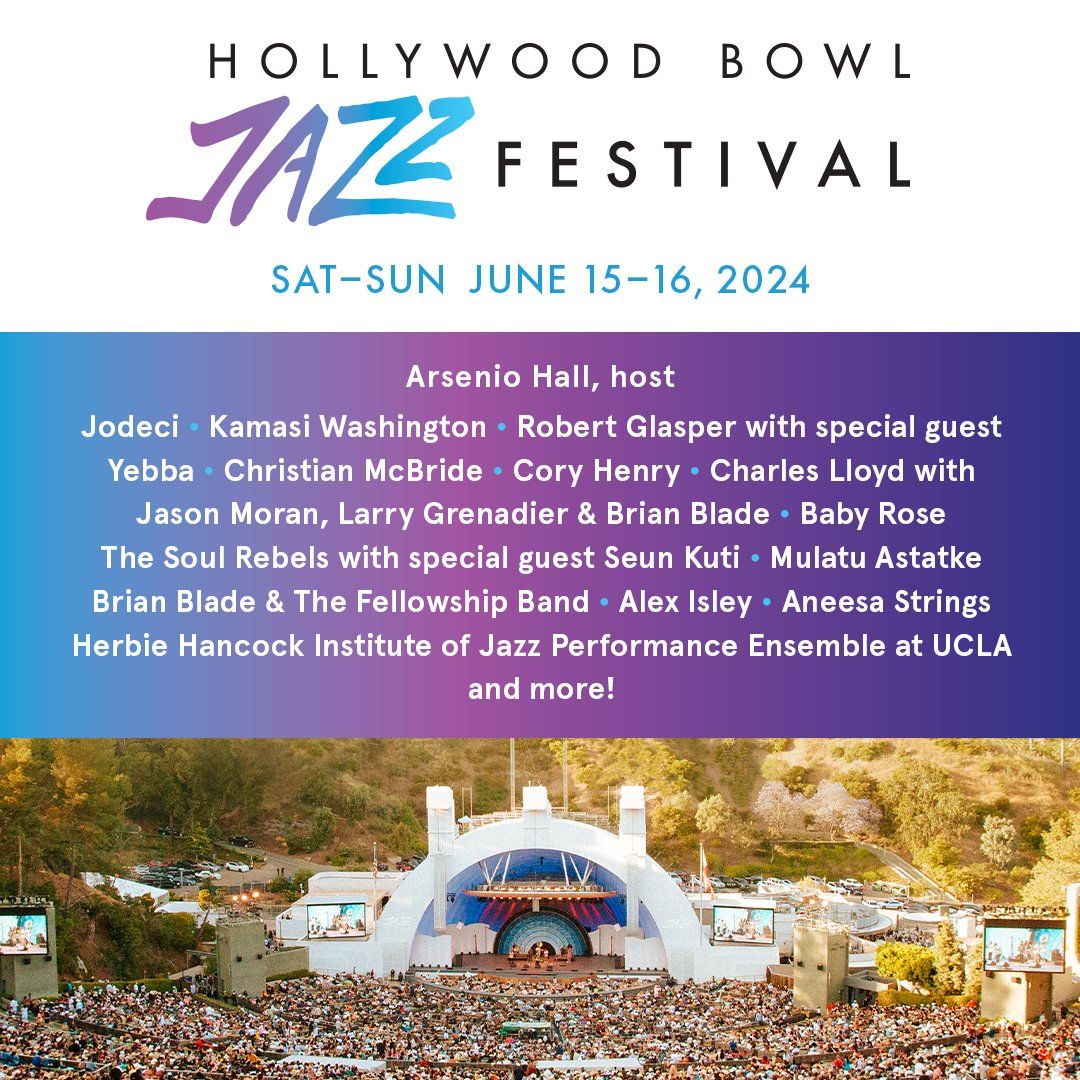 Hollywood Bowl Jazz, 7 August | Event in Hollywood | AllEvents