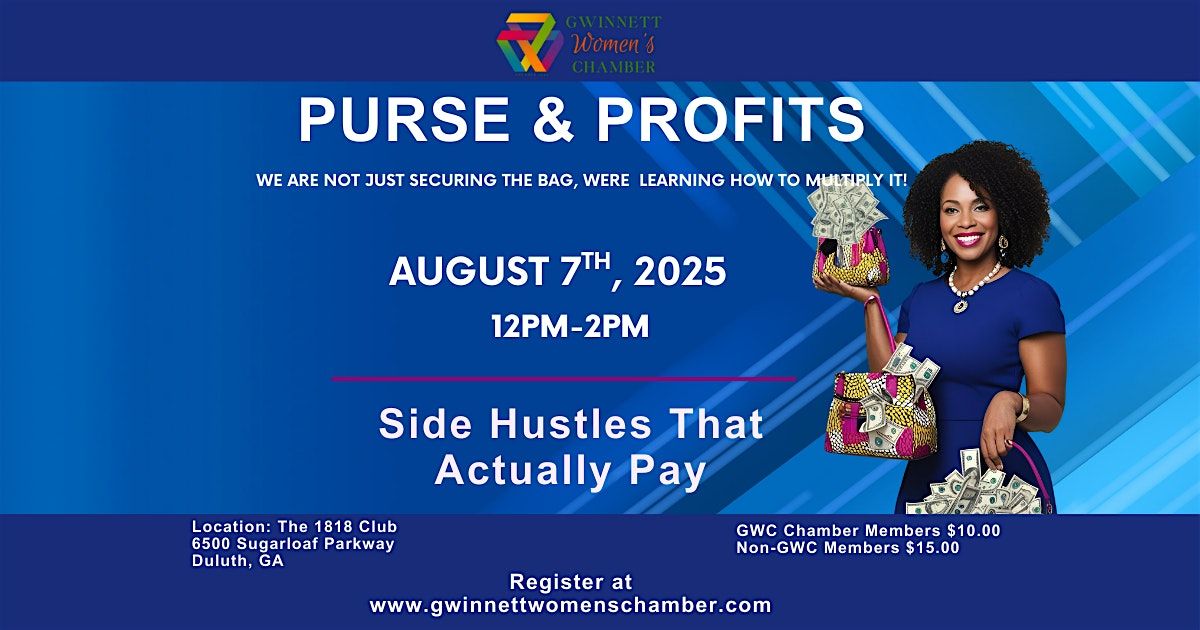 Side Hustles That Actually Pay., 7 August | Event in Duluth | AllEvents