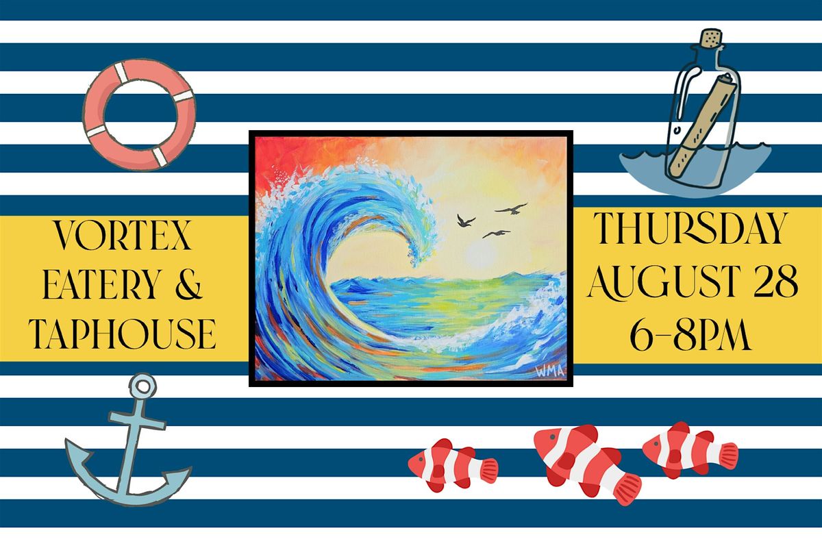Paint Night at Vortex Eatery & Taphouse, 28 August | Event in Salem | AllEvents