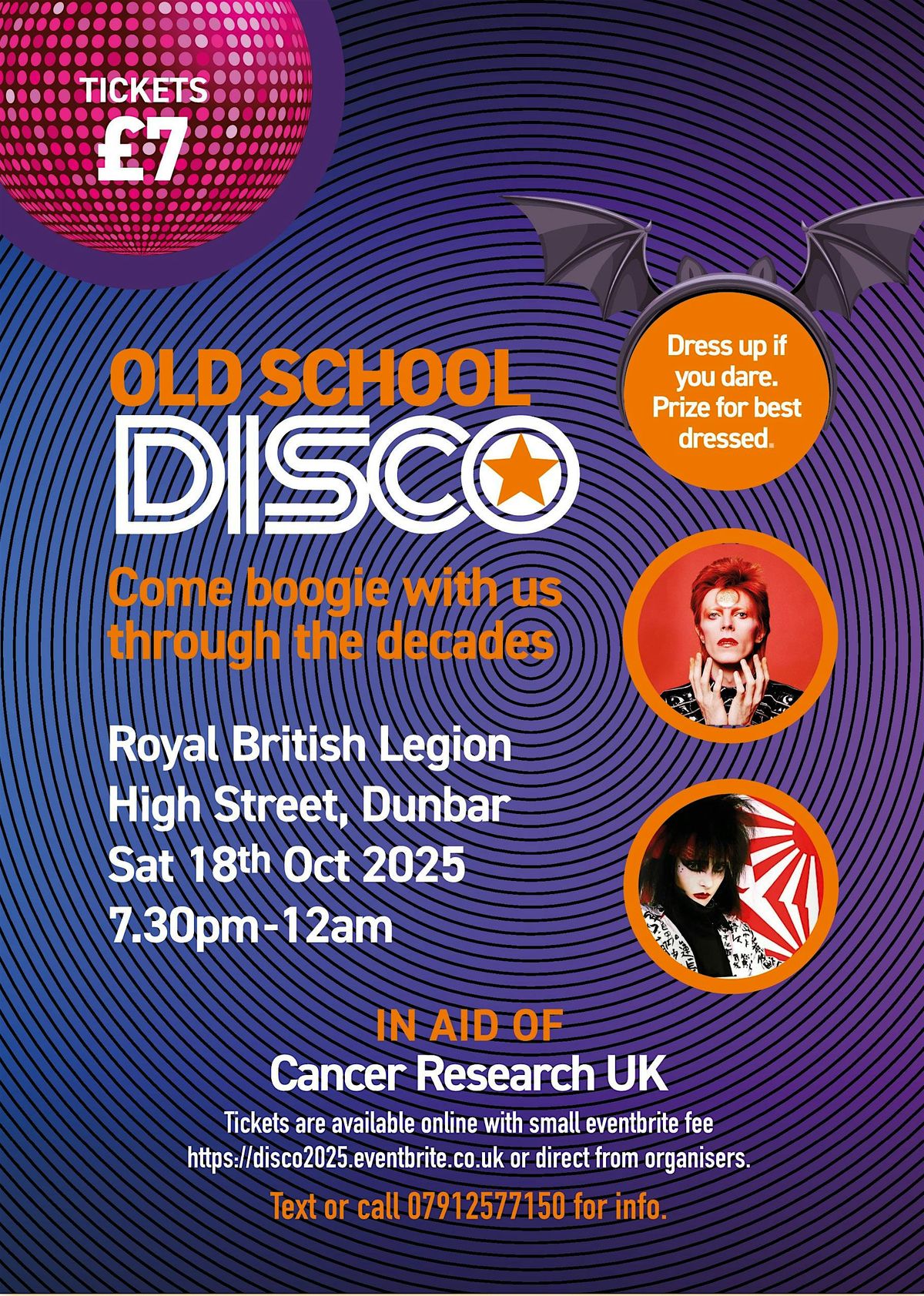 Dunbar Old School DISCO 2025, 18 October | Event in Dunbar | AllEvents
