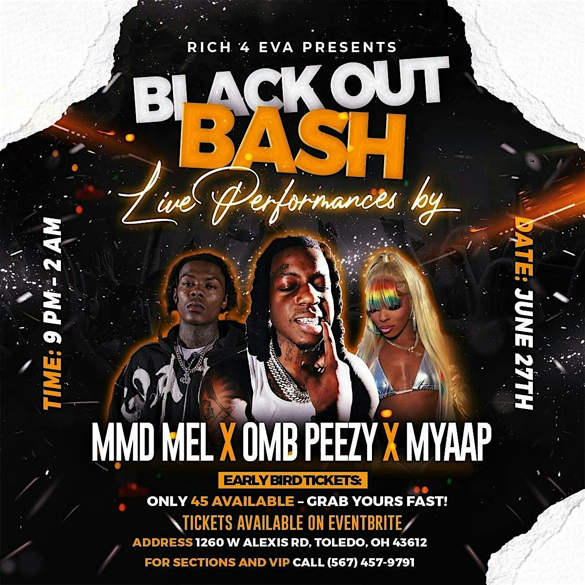 Rich4Eva Blackout Bash, 27 June | Event in Toledo | AllEvents