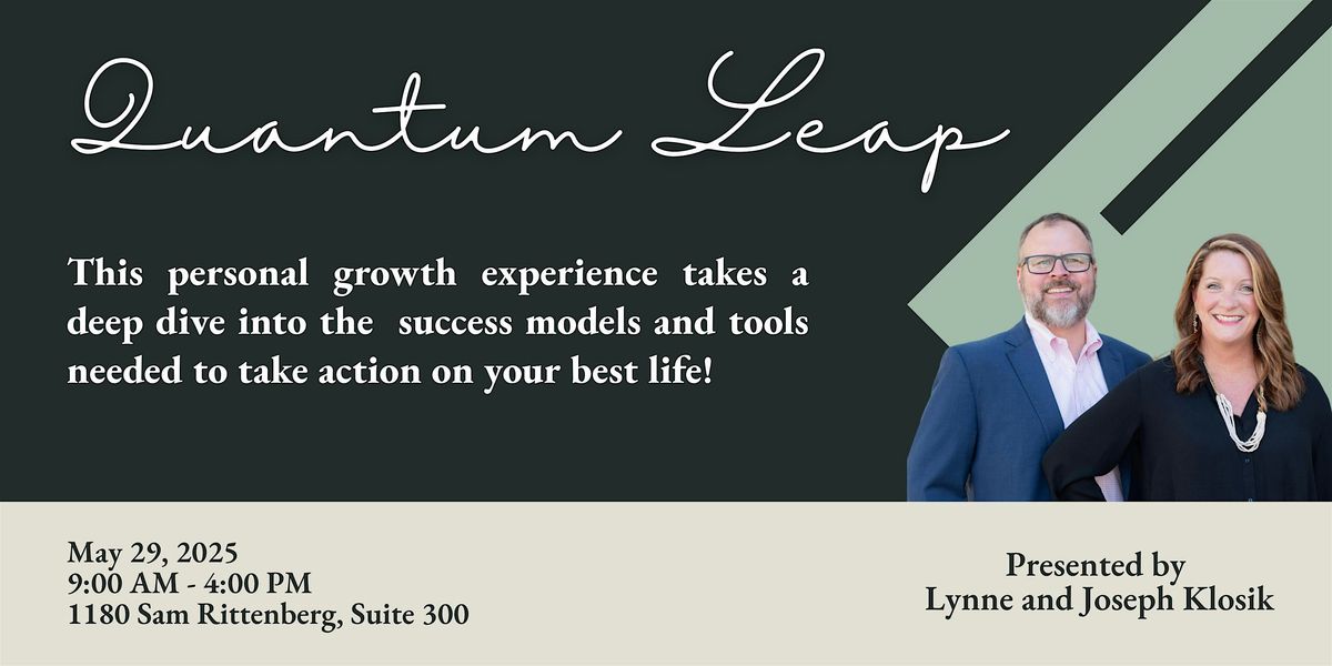 Quantum Leap, 29 May | Event in Charleston | AllEvents