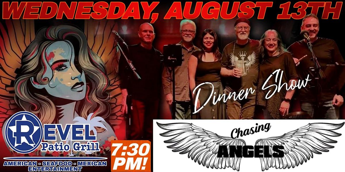Dinner Show with Chasing Angels - Unique Classic Rock Covers, 13 August | Event in Frisco | AllEvents