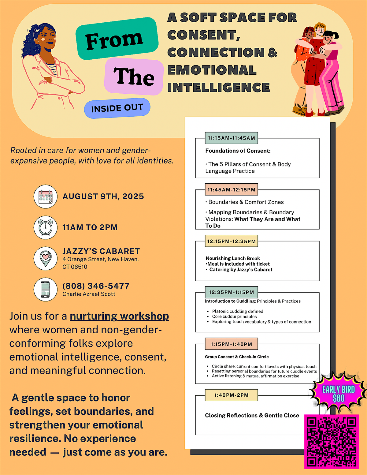 From the Inside Out: Consent, Intimacy & the Feminine Spectrum, 9 August | Event in New Haven | AllEvents