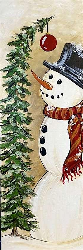 Paint and Sip - Cozy Rustic Snowman - St. Charles, IL, 30 November | Event in St. Charles | AllEvents