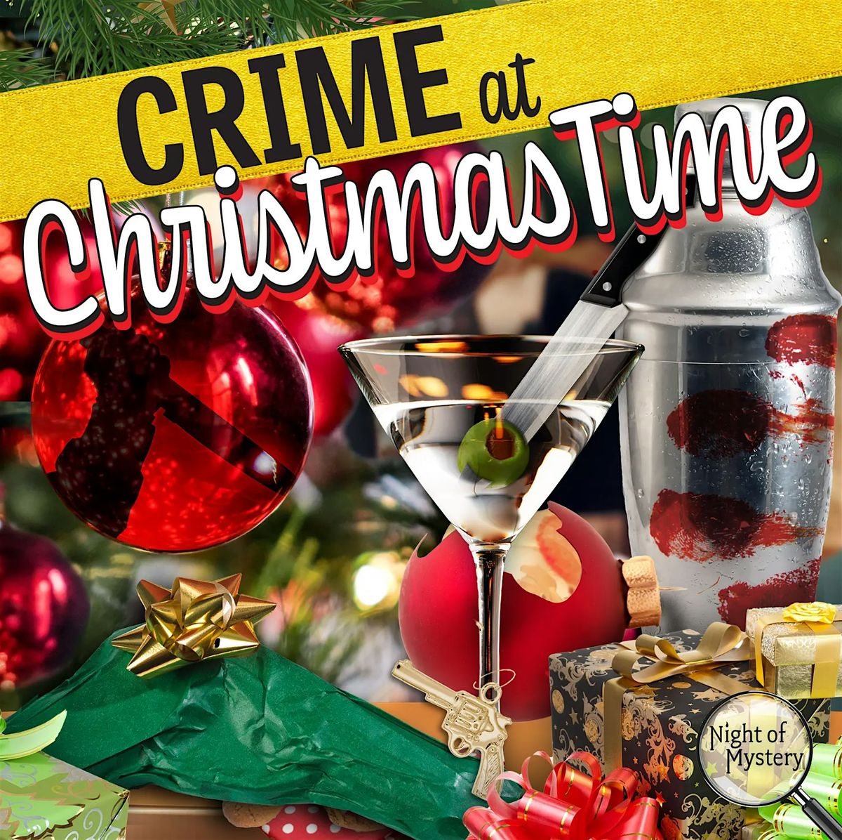 Crime At Christmas time M**der Mystery Bash, 13 December | Event in Gansevoort | AllEvents
