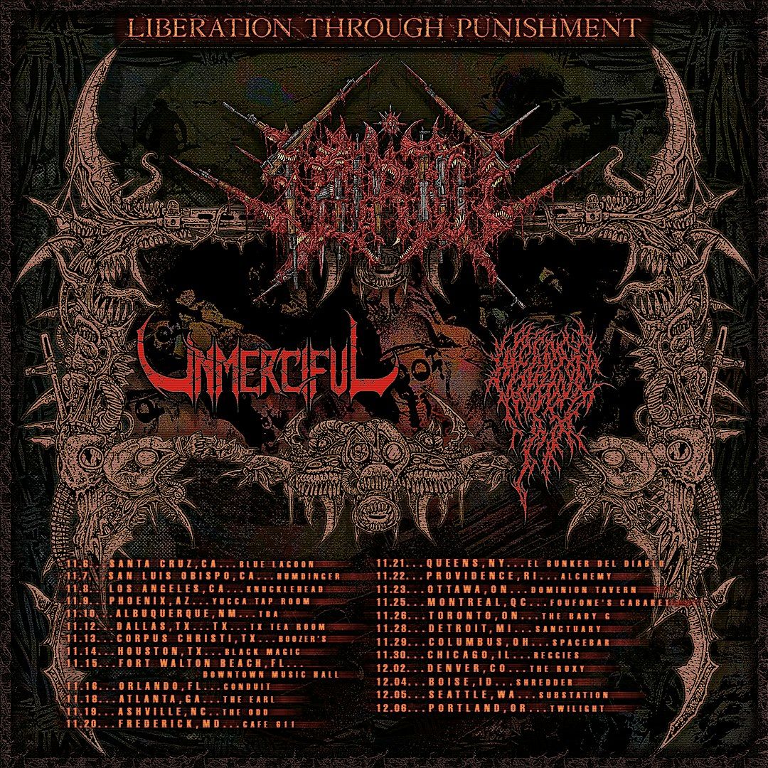 Vitriol & Unmerciful at The Blue Lagoon (21+), 6 November | Event in Santa Cruz | AllEvents