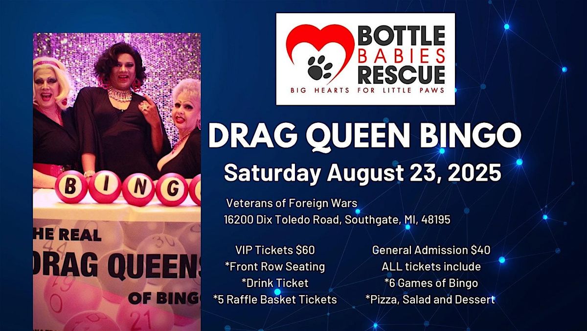 Bottle Babies Rescue Drag Queen Bingo Extravaganza!, 23 August | Event in Southgate | AllEvents