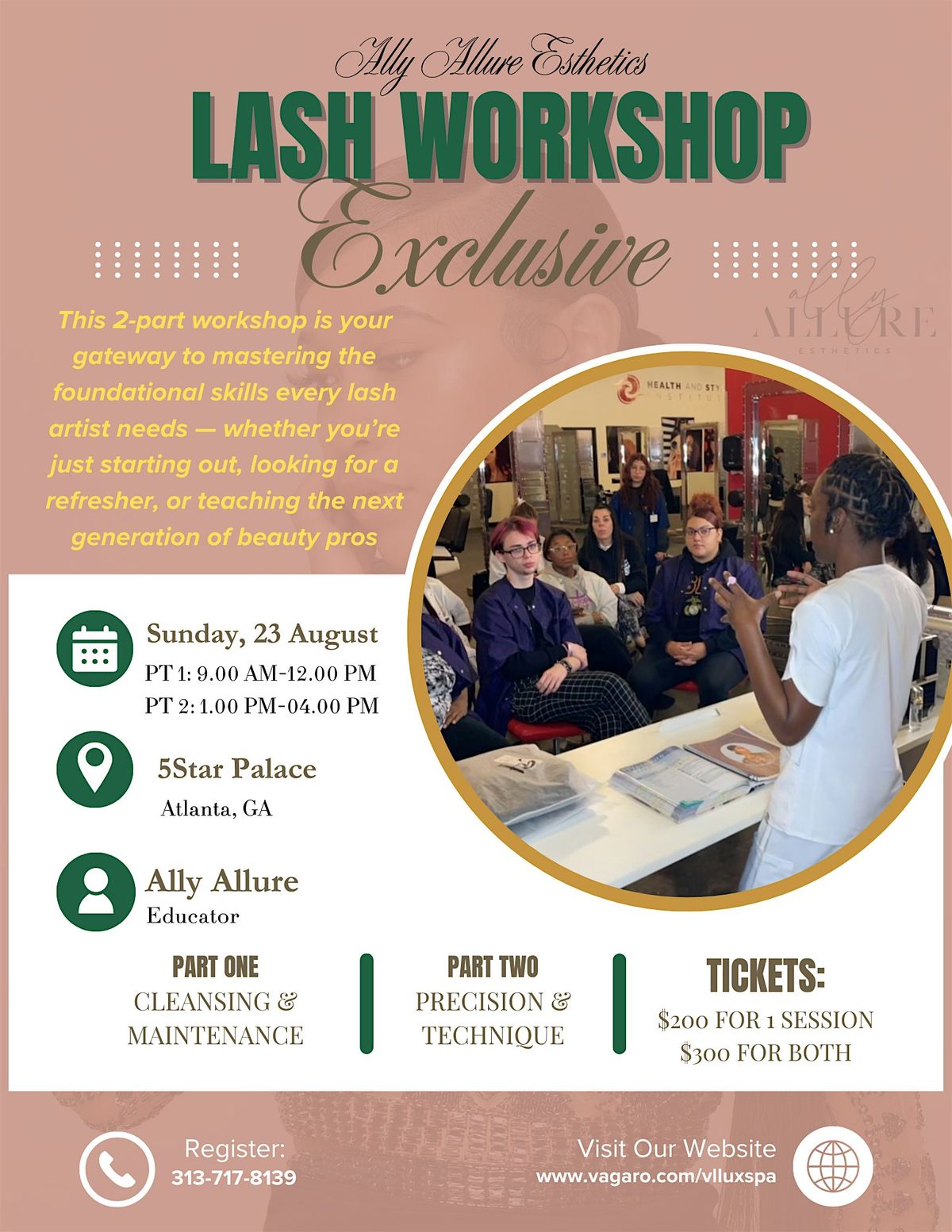 Ally Allure Lash Workshop, 23 August | Event in Atlanta | AllEvents