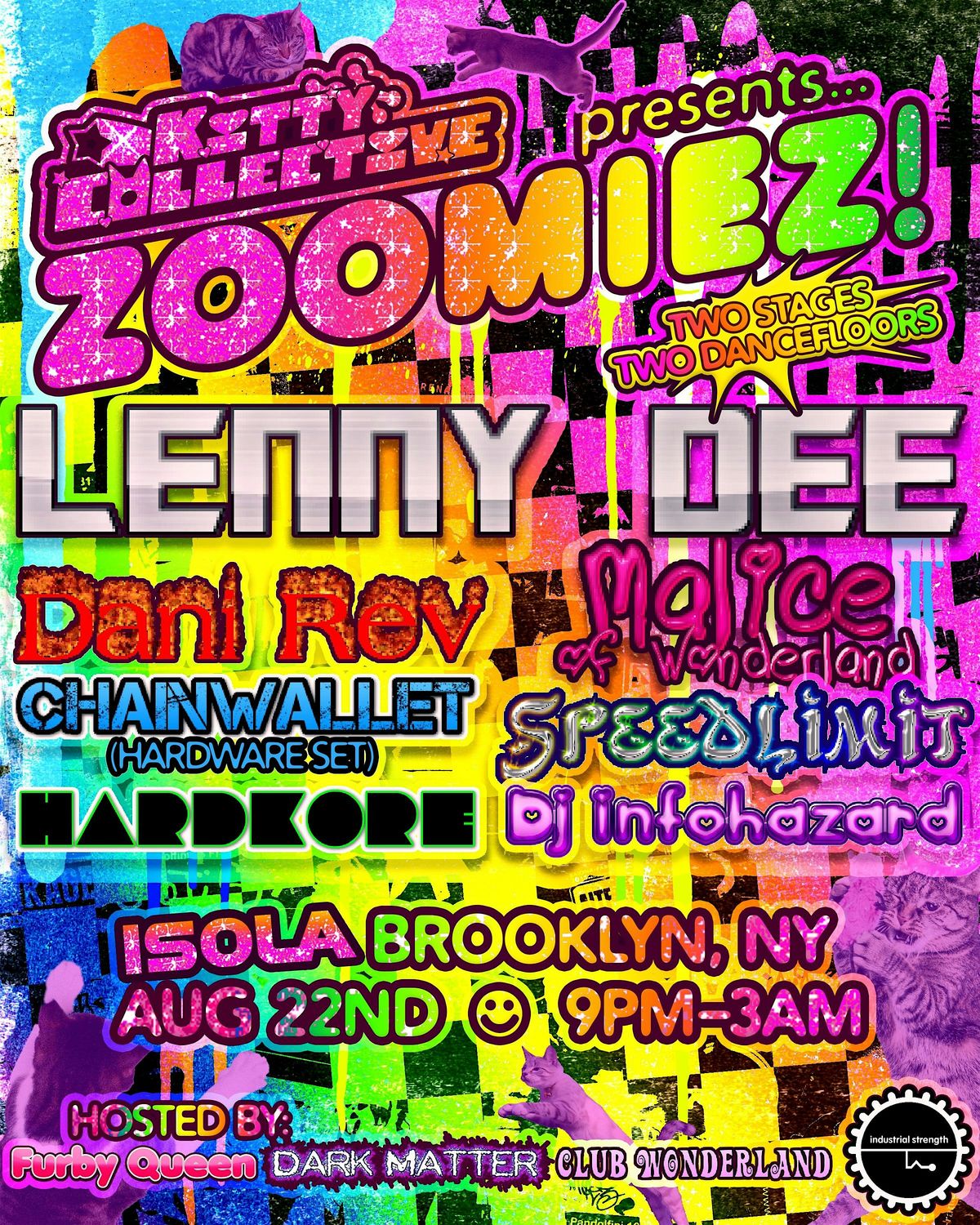 Kitty Collective Presents: Zoomiez, 22 August | Event in Brooklyn | AllEvents