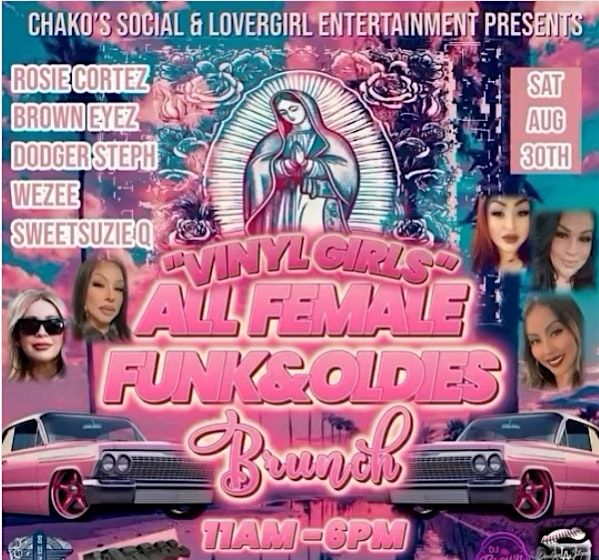 Vinyl Girls − Funk & Oldies Brunch, 30 August | Event in Fullerton | AllEvents