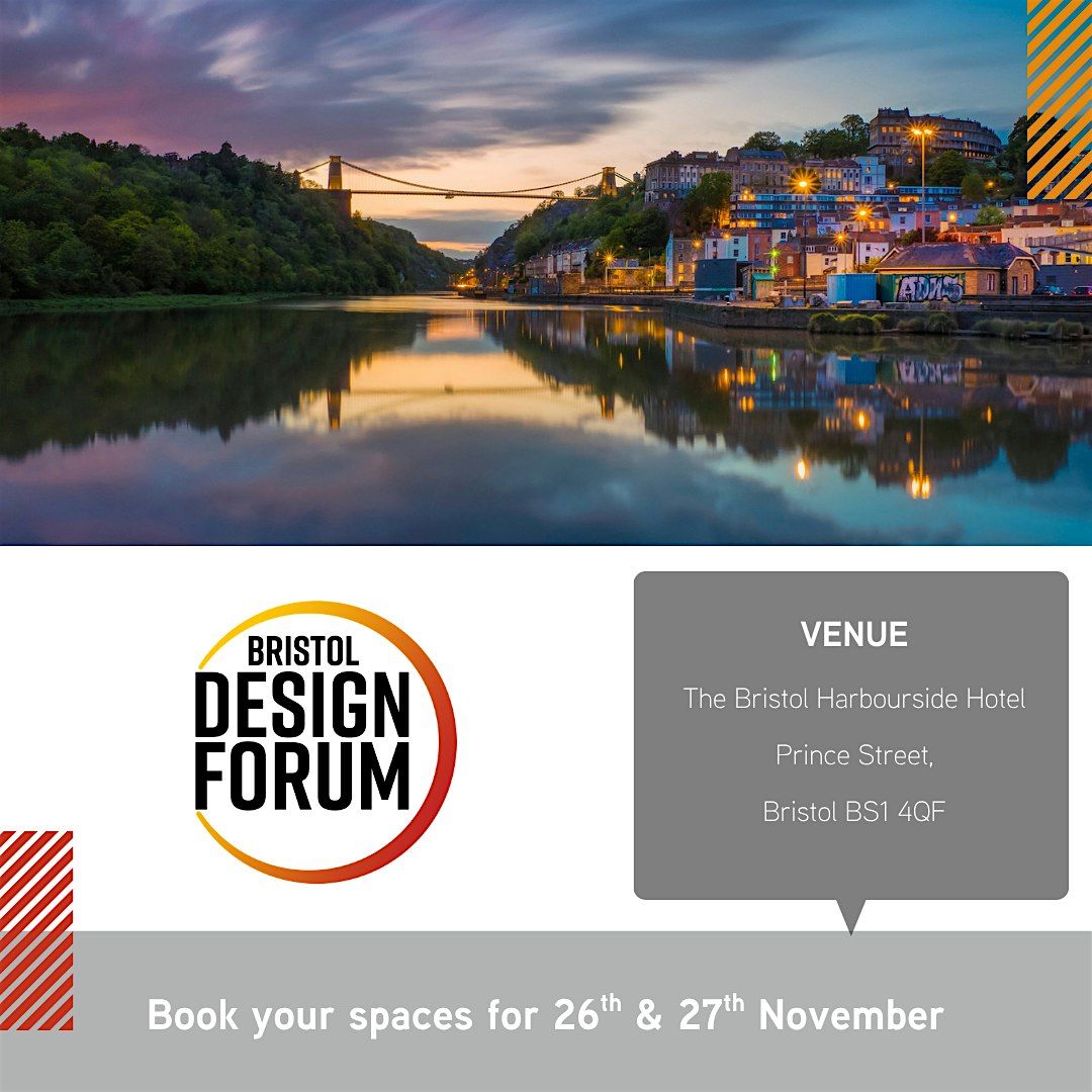 The Bristol Design Forum, 27 November | Event in Bristol | AllEvents