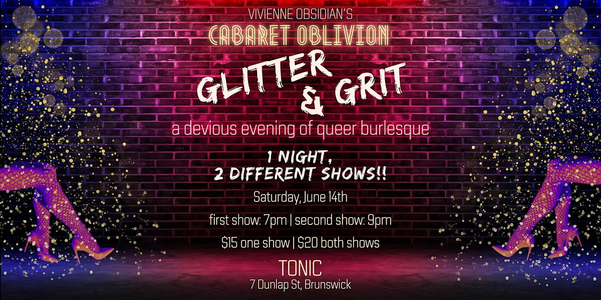Glitter and Grit Burlesque!, 14 June | Event in Brunswick | AllEvents