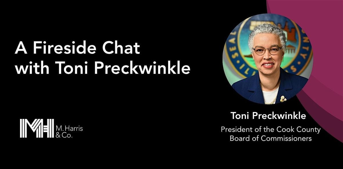 Fireside Chat with Toni Preckwinkle, 9 September | Event in Chicago | AllEvents