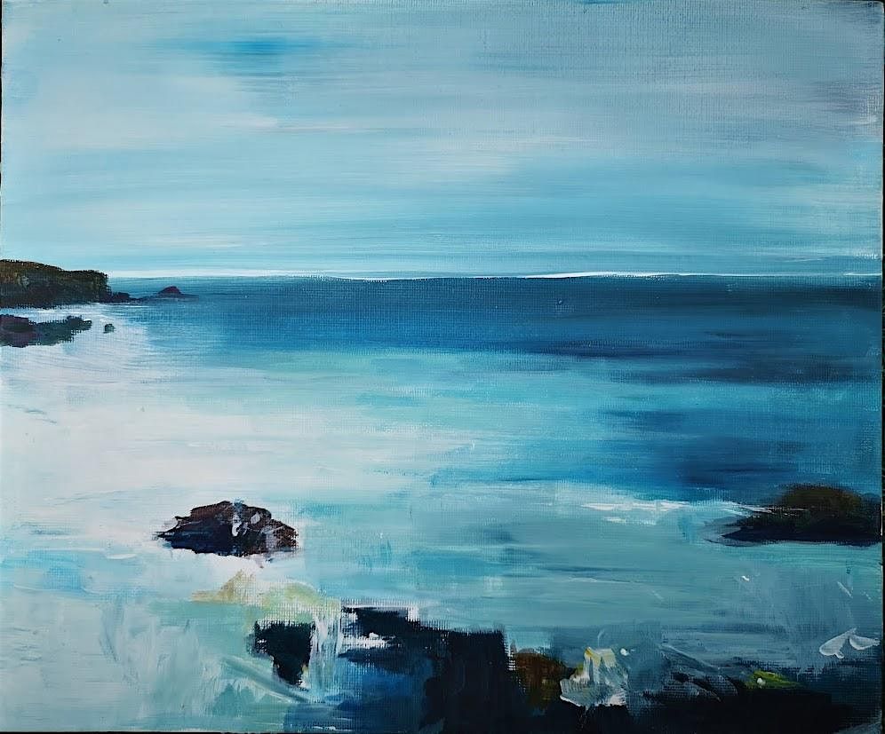 Paint and Sip                                     Abstract Summer Seascapes, 17 July | Event in Harrogate