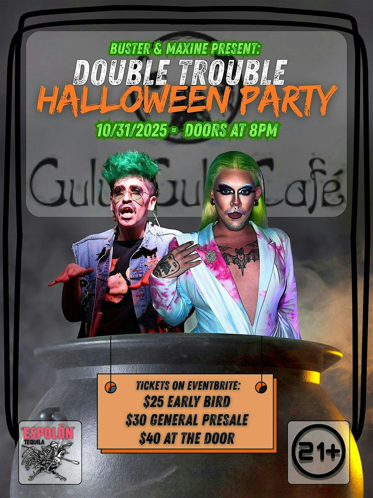 DOUBLE TROUBLE Halloween Party!, 31 October | Event in Salem | AllEvents