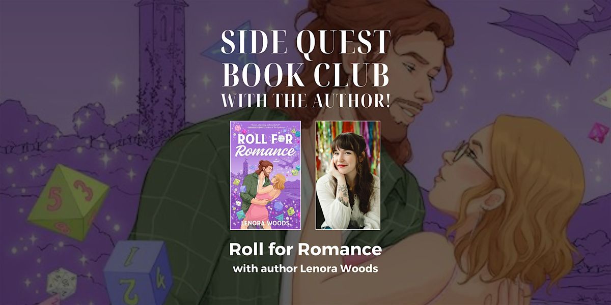 Book Club with the Author: Roll for Romance with Lenora Woods, 19 August | Event in Somerville | AllEvents