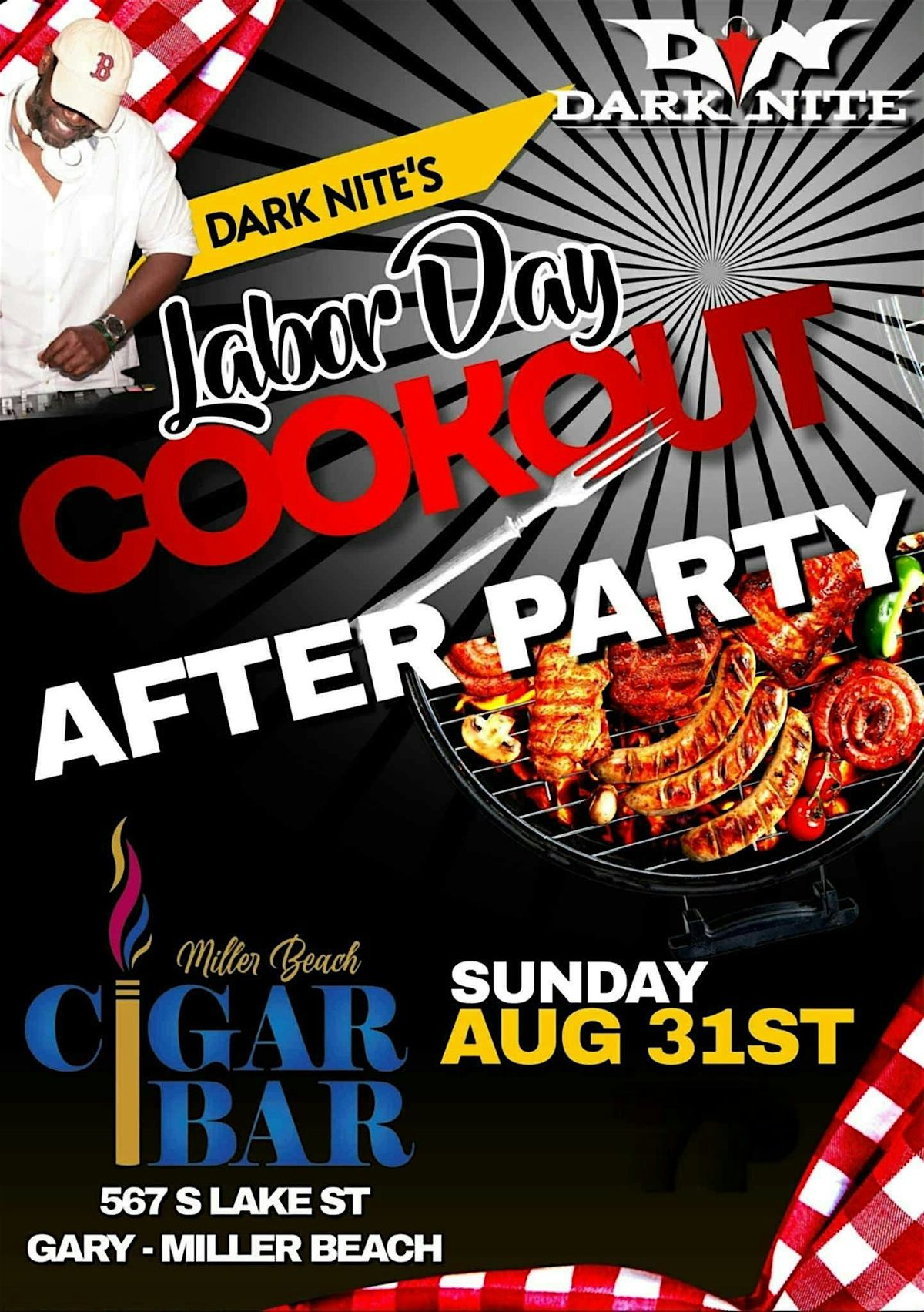 Dark Nite's Labor Day Cookout Afterparty, 31 August | Event in Gary | AllEvents