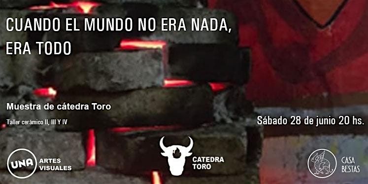 Muestra de cátedra Toro Taller cerámico II, III Y IV  Sábado 28 de junio | Event in Buenos Aires | AllEvents