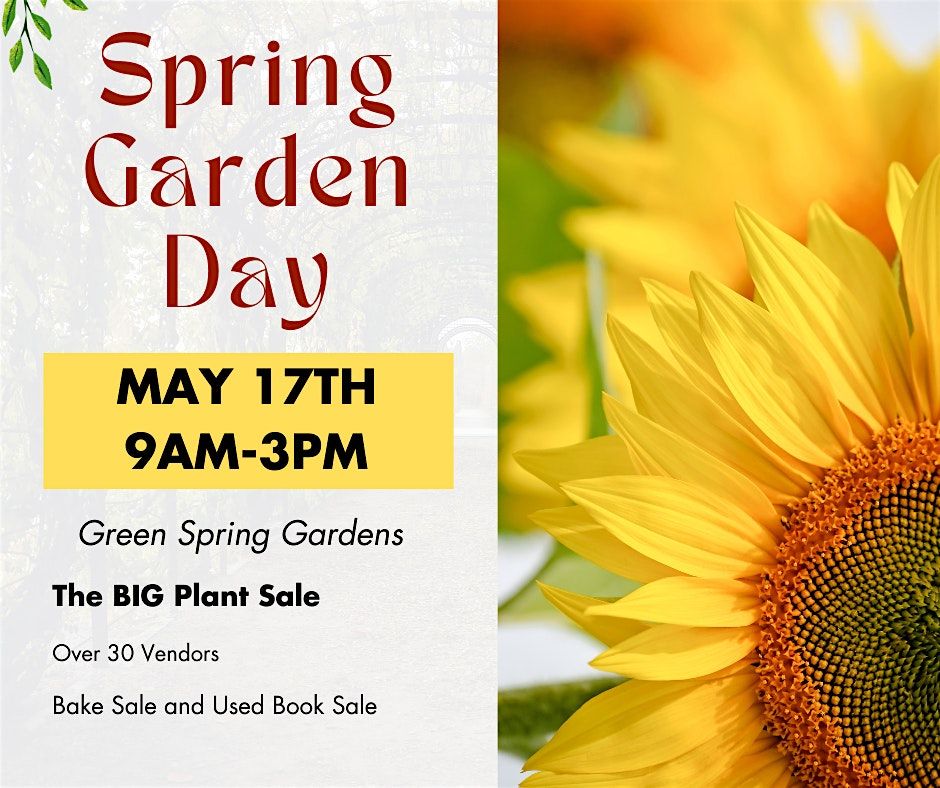Spring Garden Day, 17 May | Event in Alexandria | AllEvents