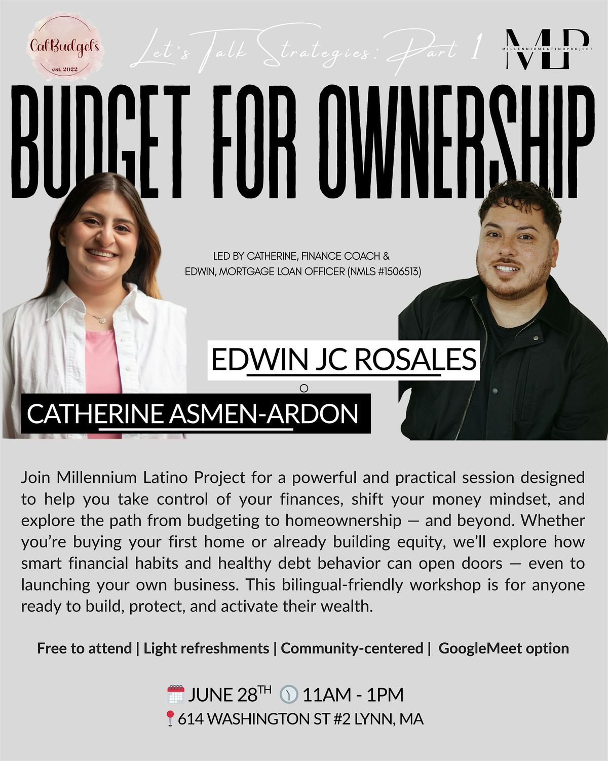 Let’s Talk Strategies: Budget for Ownership, 28 June | Event in Lynn | AllEvents