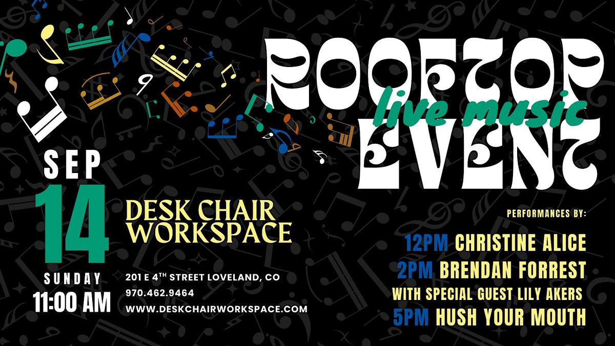 End of Summer Rooftop Live Music, 14 September | Event in Loveland | AllEvents