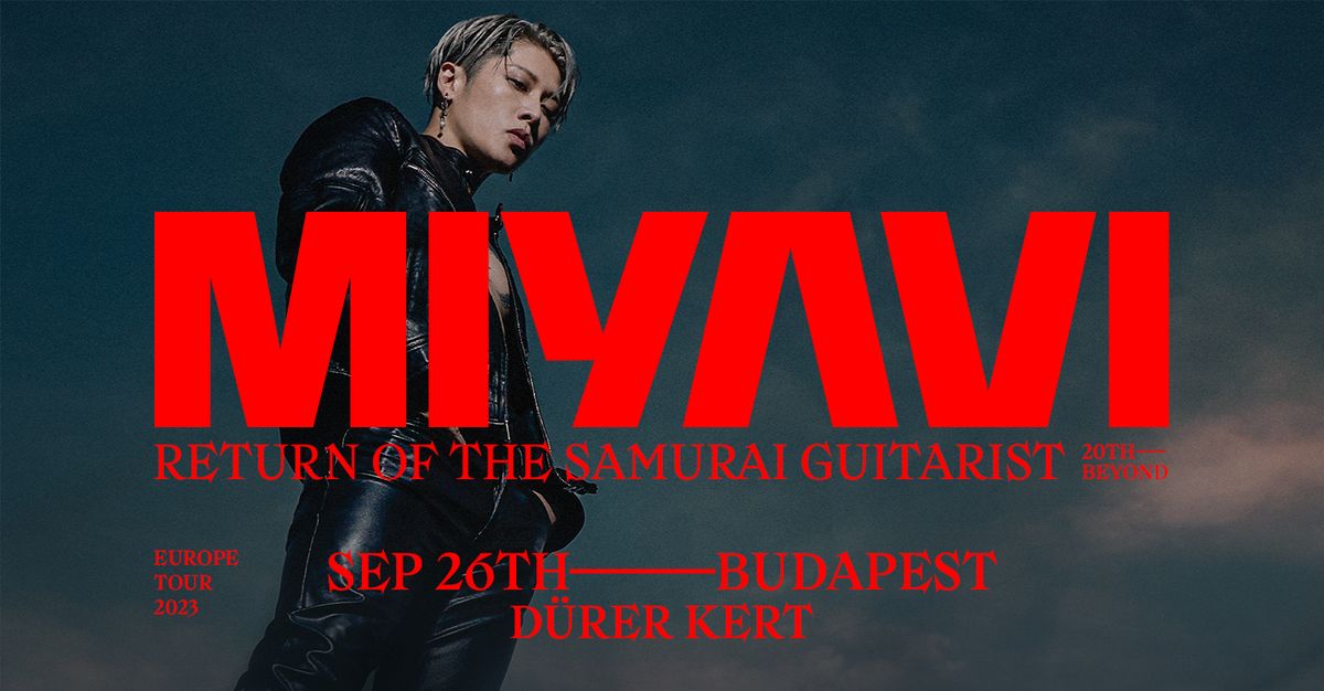 Miyavi at The Observatory Santa Ana, 15 June | Event in Santa Ana | AllEvents