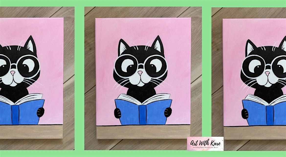 Paint Party at Books & Meows!, 28 July | Event in Davenport | AllEvents