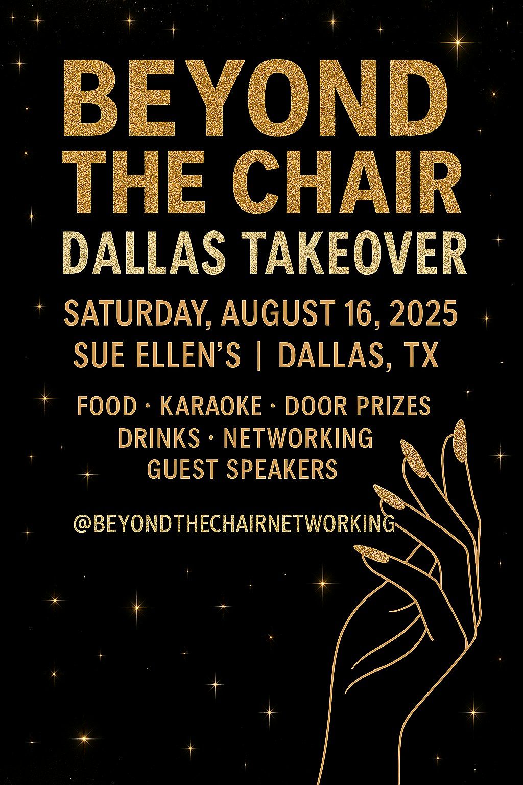 Beyond the Chair Networking :  Dallas Takeover, 16 August | Event in Dallas | AllEvents
