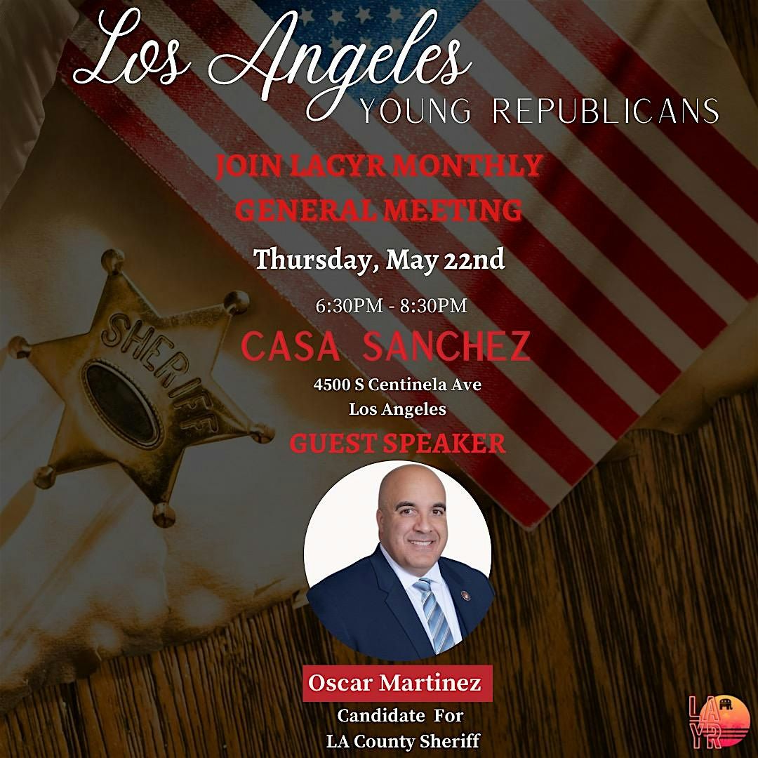 LACYR May General Meeting, 22 May | Event in Los Angeles | AllEvents