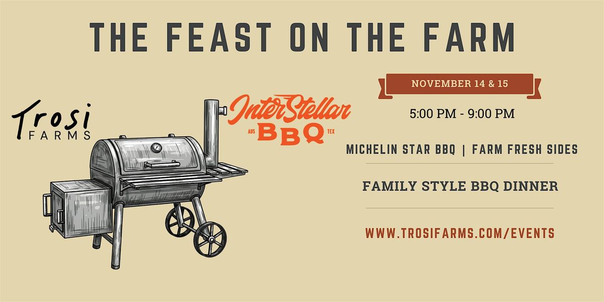 The Feast on the Farm, 14 November | Event in Waller | AllEvents