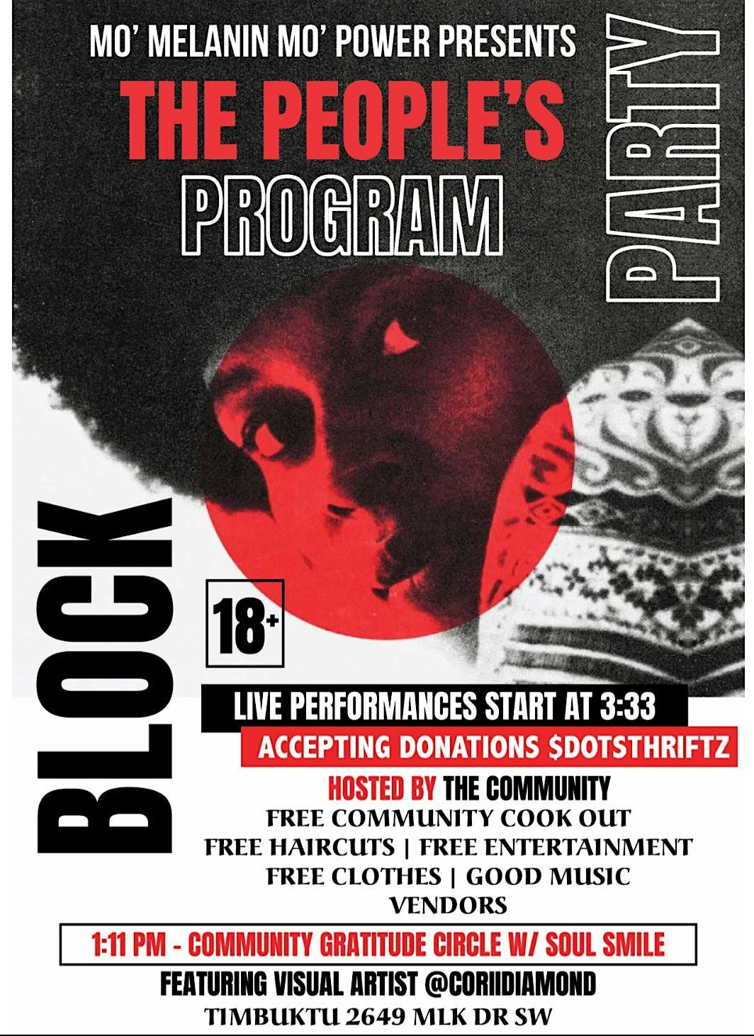 The People’s Program Block Party, 24 August | Event in Atlanta | AllEvents
