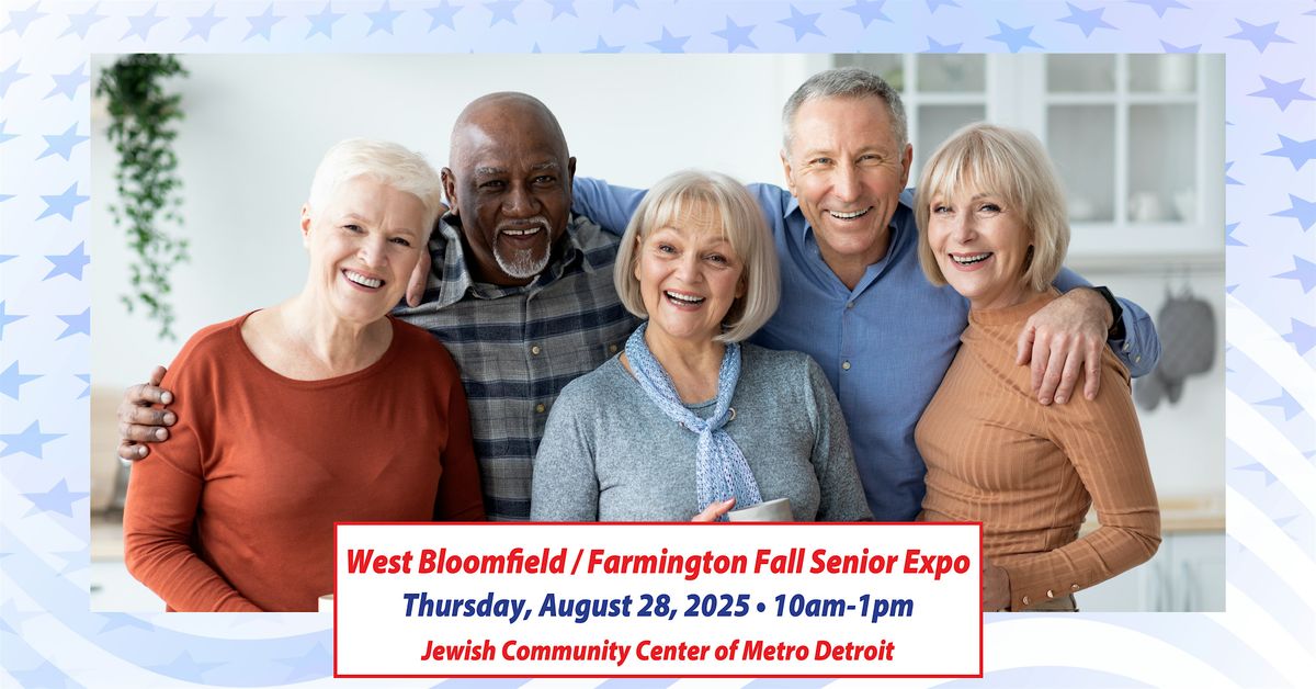 West Bloomfield / Farmington Fall Senior Expo, 28 August | Event in West Bloomfield Township | AllEvents