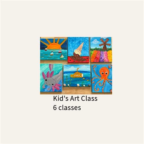 Kid’s Art Class-6 classes, 25 June | Event in Bowie | AllEvents