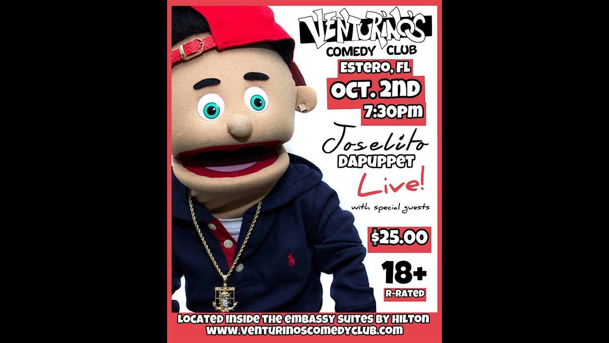 Joselito DaPuppet at Venturino's Comedy Club!, 2 October | Event in Estero | AllEvents