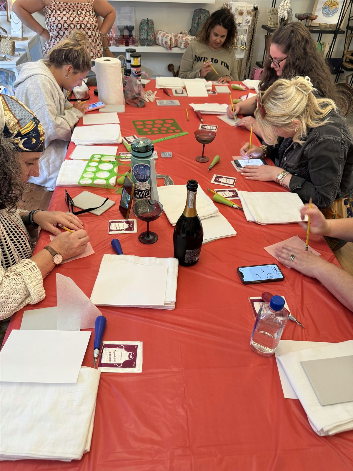 Block Printing Class, 21 October | Event in Brielle | AllEvents