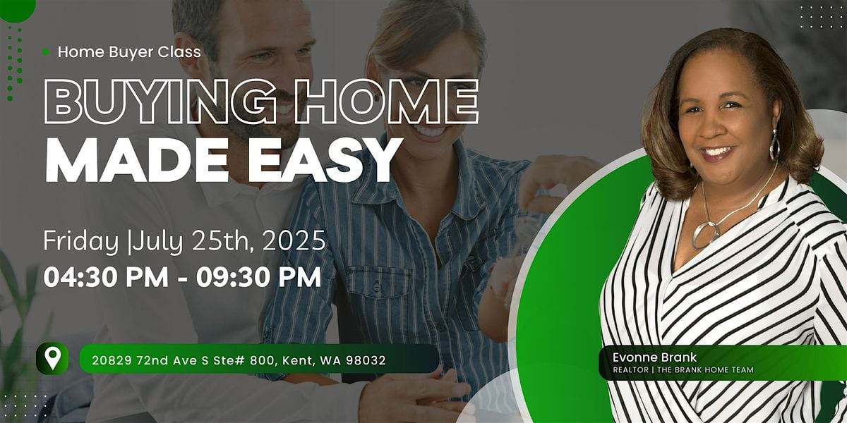Home Made Easy: A Quick Start Guide, Homebuyer Class, 25 July | Event in Kent | AllEvents