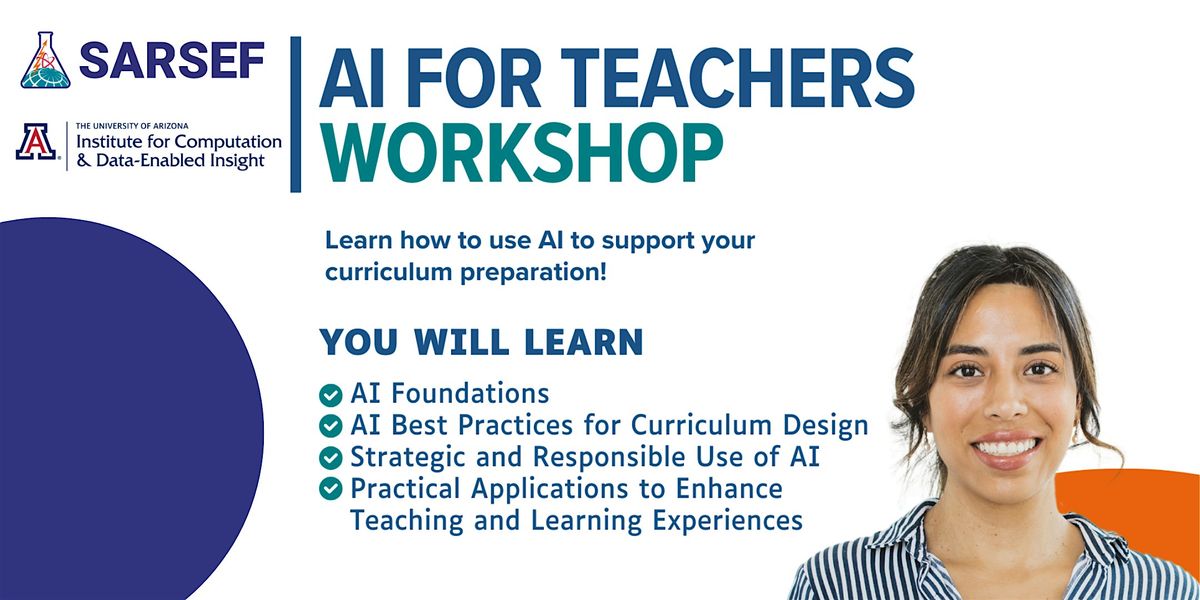 AI for Teachers, 19 July | Event in Tucson | AllEvents
