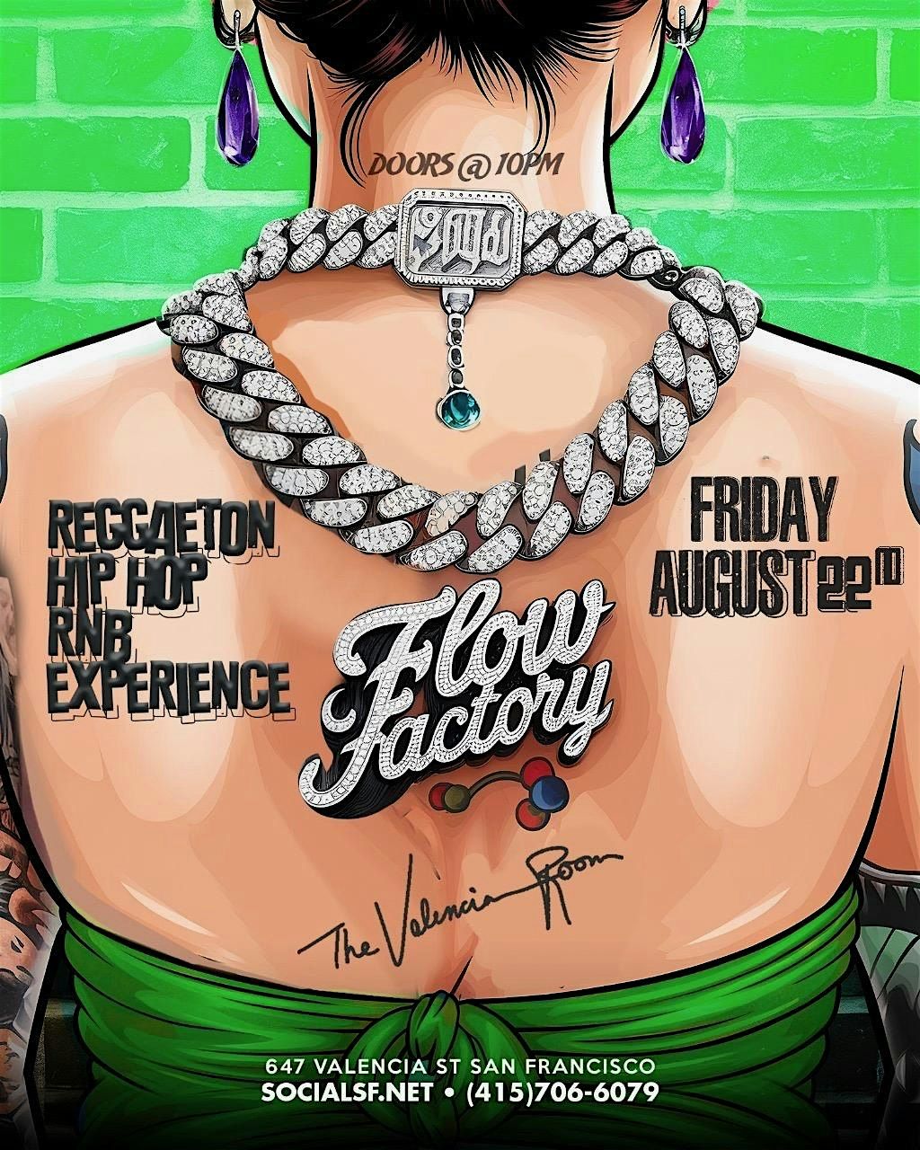 FLOW FACTORY  8.22, 22 August | Event in SAN FRANCISCO | AllEvents